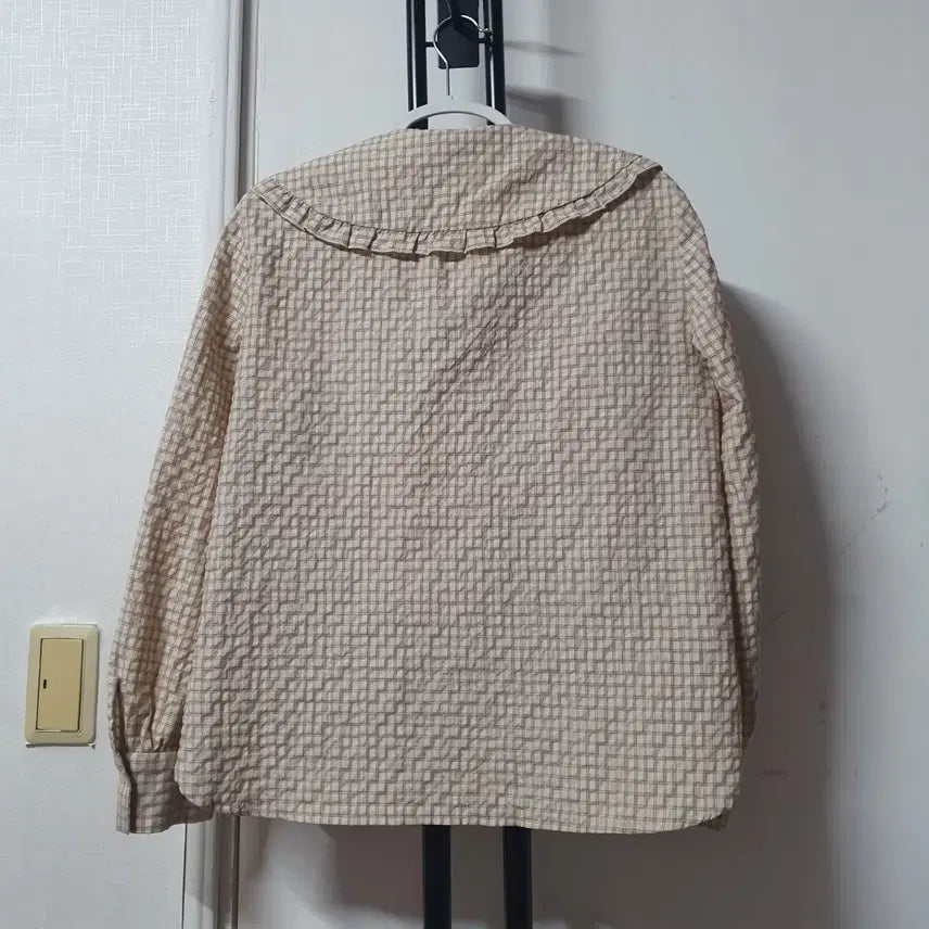 [BUNJANG] MIXXO Checked Blouse (Women&