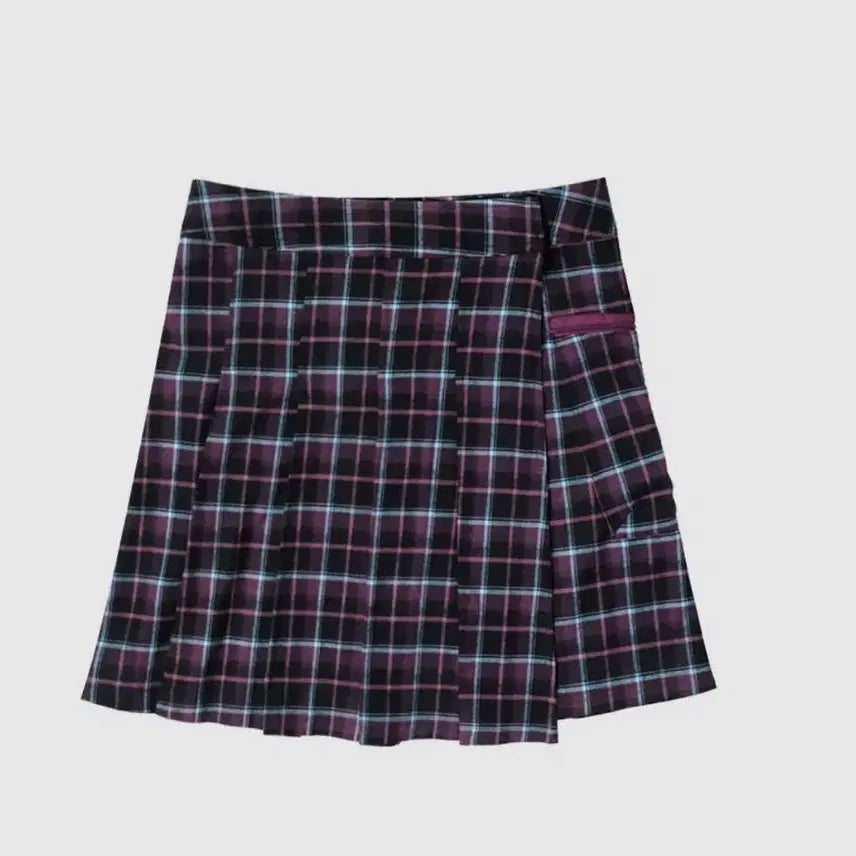 [BUNJANG] In&amp;Yang In Harmony Checkered Wrap Skirt / 인앤양인하모니 체크 랩 스커트