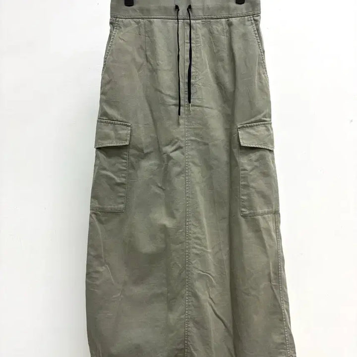 [BUNJANG] GLOBAL WORK Y2K Cargo Long Skirt / 일본빈티지 카고 카키 롱스커트 y2k 치마