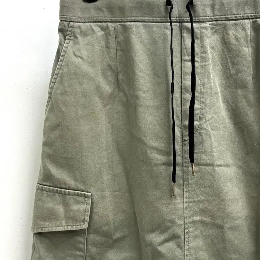 [BUNJANG] GLOBAL WORK Y2K Cargo Long Skirt / 일본빈티지 카고 카키 롱스커트 y2k 치마