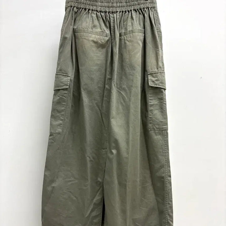 [BUNJANG] GLOBAL WORK Y2K Cargo Long Skirt / 일본빈티지 카고 카키 롱스커트 y2k 치마