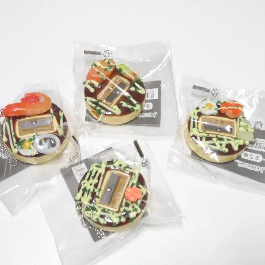 [BUNJANG] Japanese Gacha Okonomiyaki Pencil Sharpener / 일본가챠 오코노미야끼연필깍이 판매