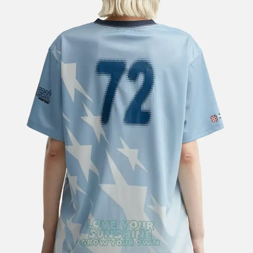 [BUNJANG] Sunlove stars jersey t shirt 스타 져지 티셔츠 / Sunlove stars jersey t shirt 스타 져지 티셔츠