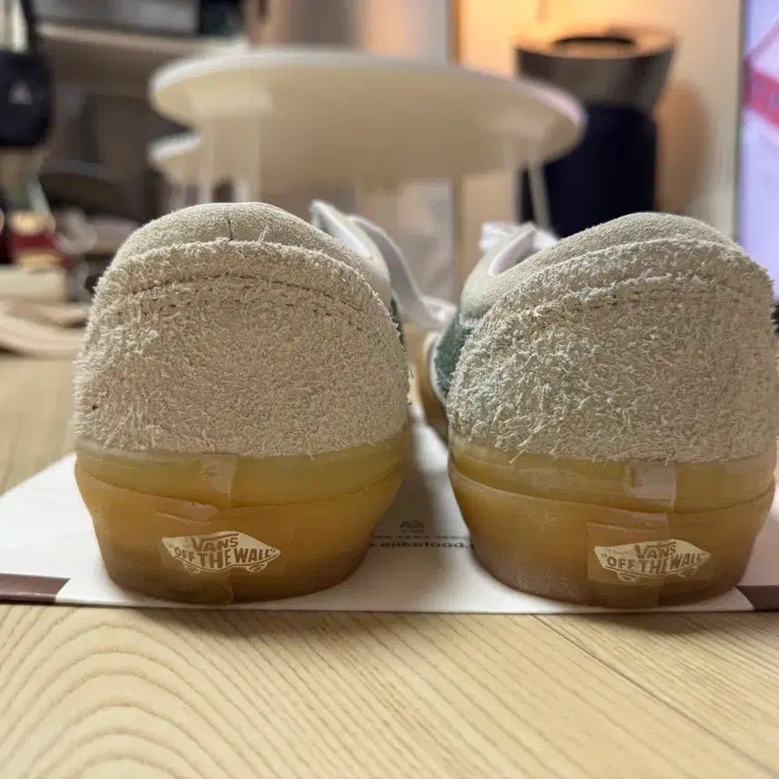 [BUNJANG] Vans Style 36 Suede Green/White Sneakers / 반스 스타일 36 스웨이드 그린/화이트 스니커즈
