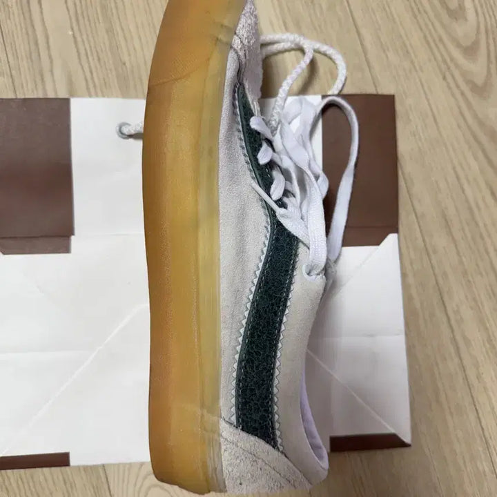 [BUNJANG] Vans Style 36 Suede Green/White Sneakers / 반스 스타일 36 스웨이드 그린/화이트 스니커즈