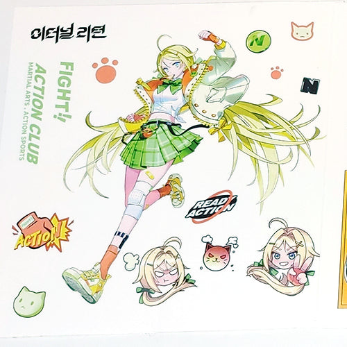 [BUNJANG] Eternal Return Limited Edition Sticker Set / 이벤트 한정 이터널리턴 스티커 3종세트: 니키 비앙카 엘레나