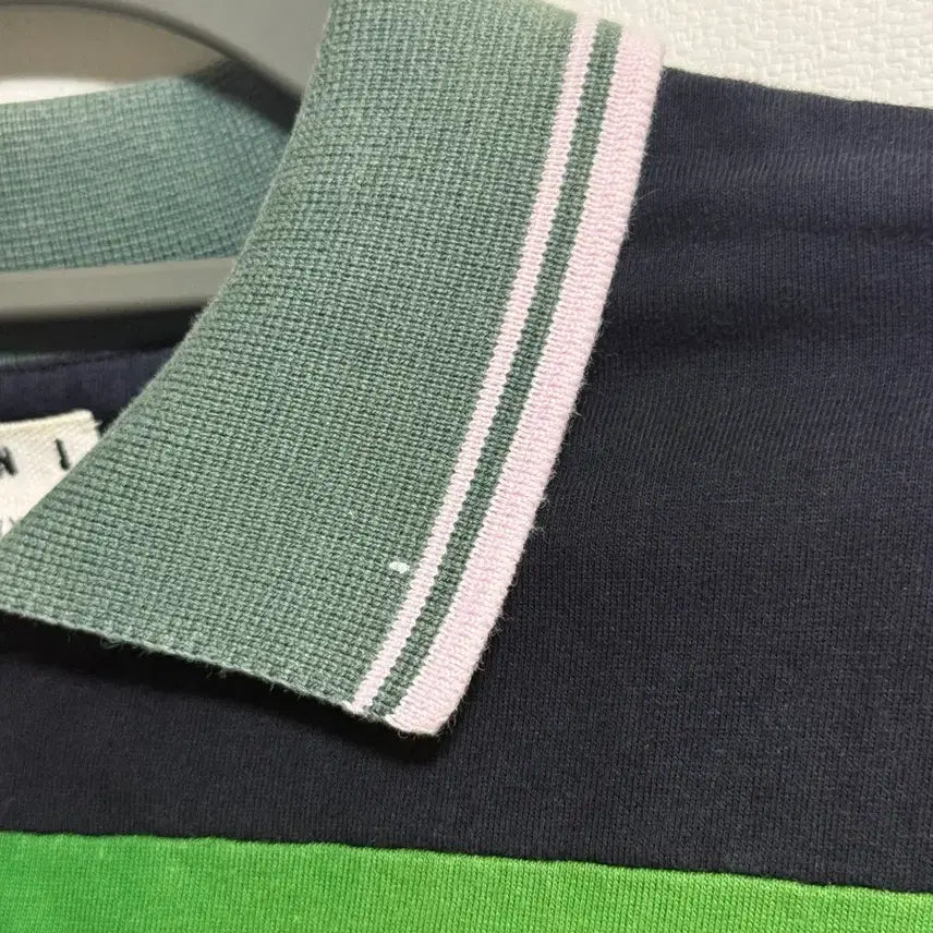 [BUNJANG] MARNI Stripe Polo Shirt / [50] 마르니 스트라이프 폴로 셔츠 / 카라티셔츠