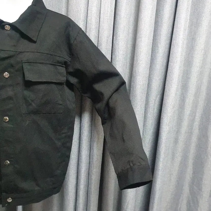 [BUNJANG] Button-Up Oversized Jacket / 똑딱이 오버 자켓