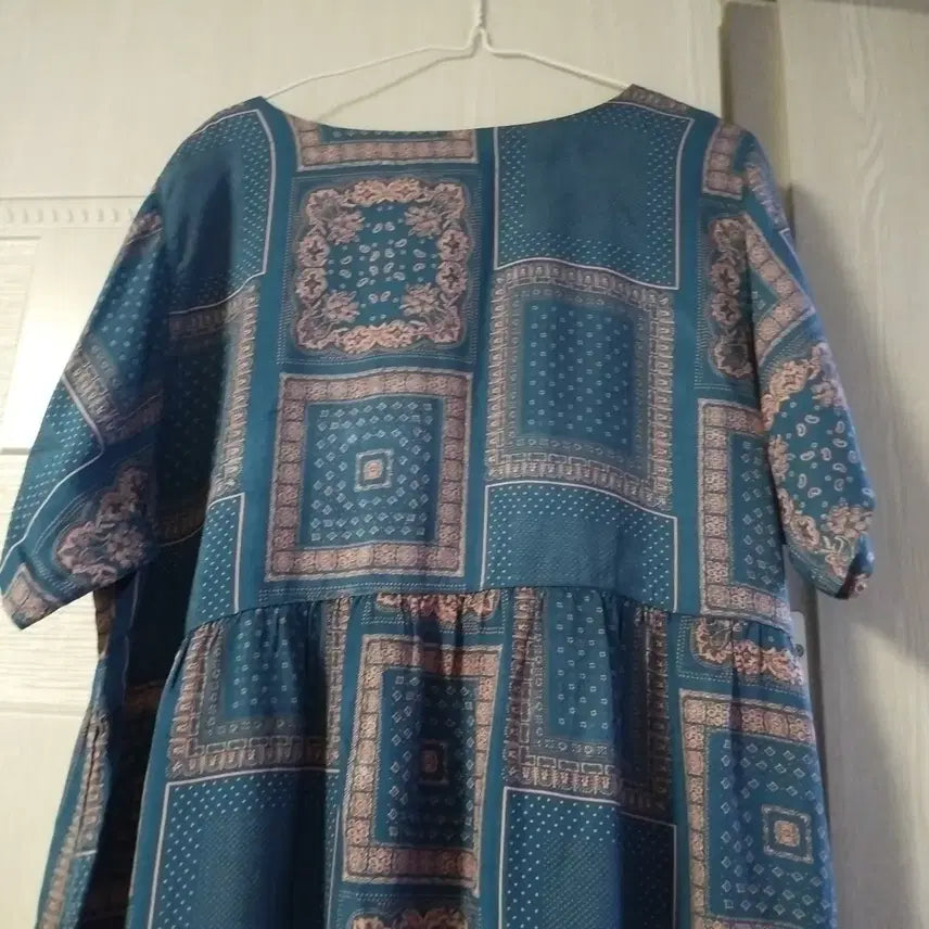 [BUNJANG] Unbranded Long Rayon Dress / 인견 롱원피스 새상품