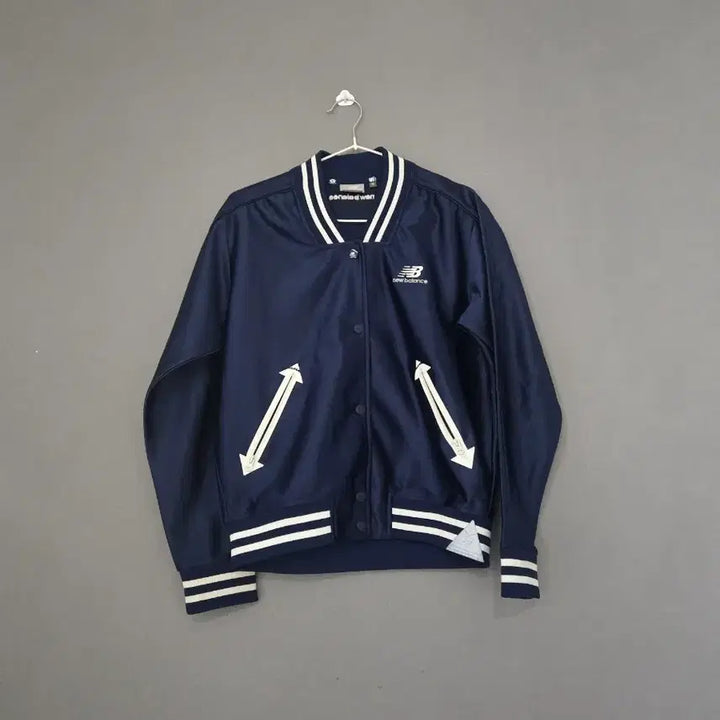 [BUNJANG] New Balance Navy Baseball Jumper / 뉴발란스 네이비 야구 점퍼 90