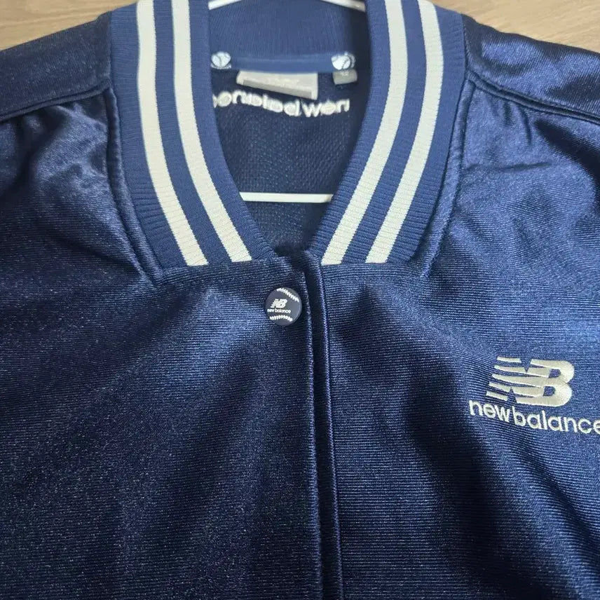 [BUNJANG] New Balance Navy Baseball Jumper / 뉴발란스 네이비 야구 점퍼 90