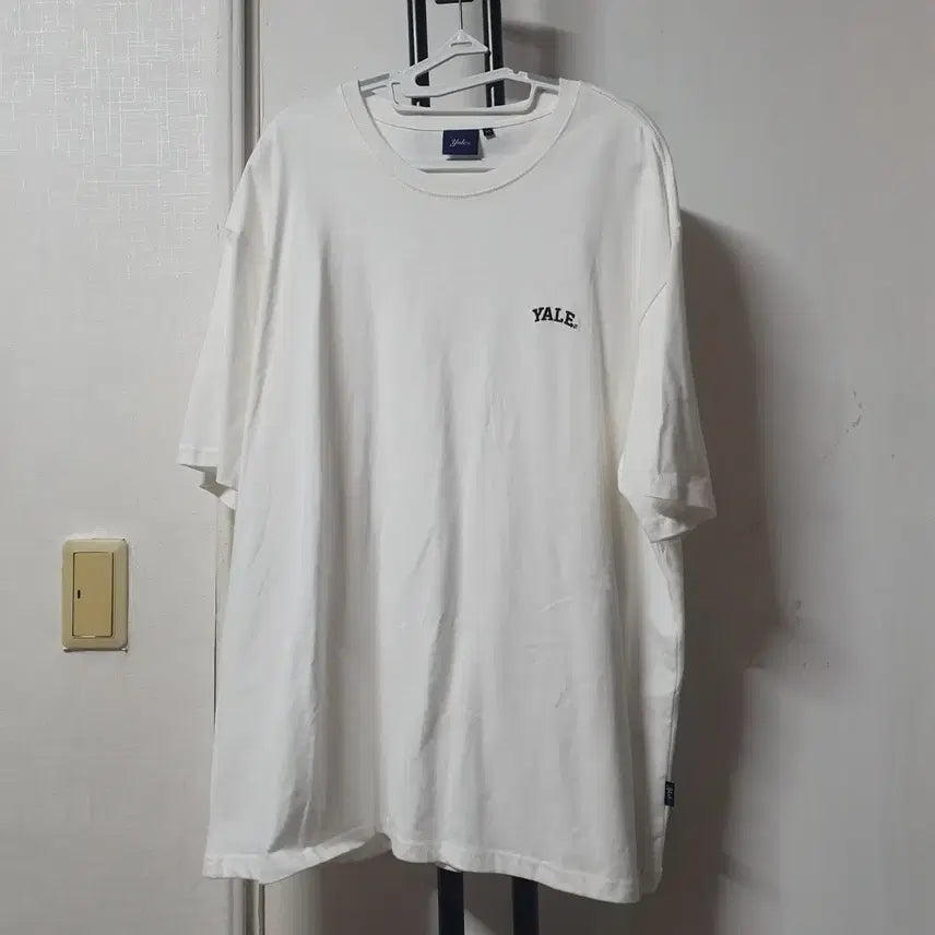 [BUNJANG] Yale White T-shirt / YALE 예일 반팔 화이트 XL 105