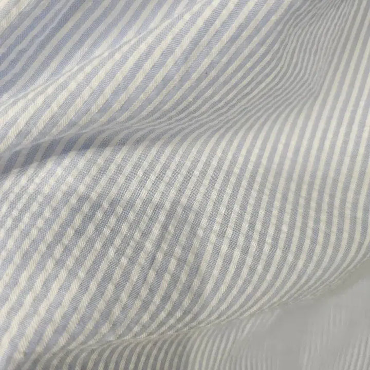 [BUNJANG] Striped Frill Long Skirt / 스트라이프 프릴캉캉 롱스커트 색상택1