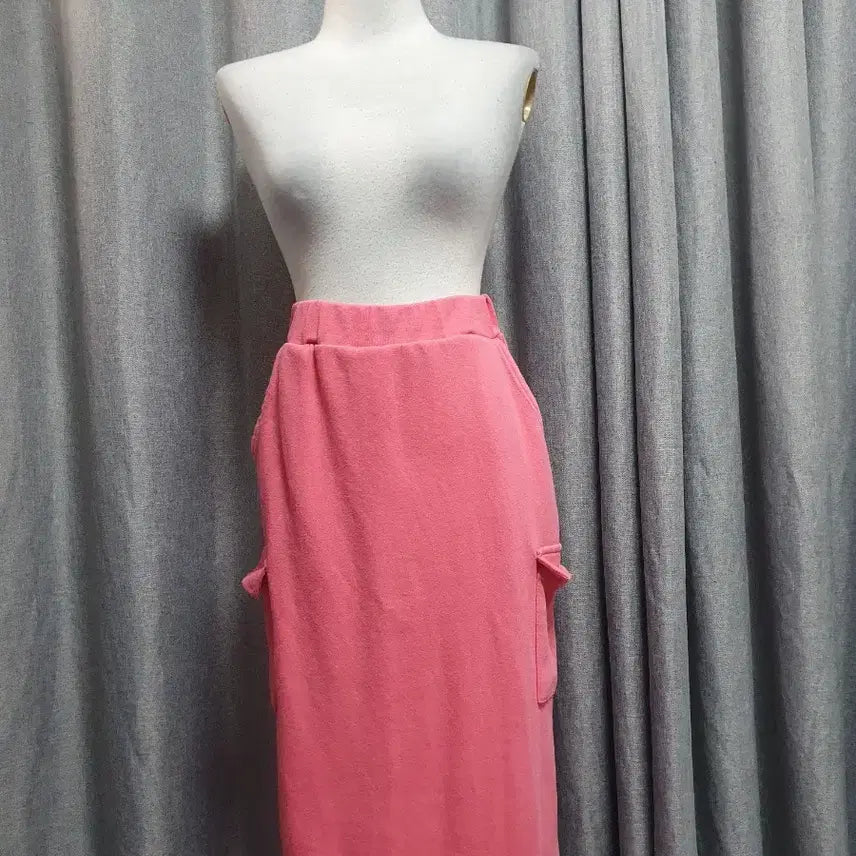 [BUNJANG] Banding Pocket Long Skirt / 밴딩 포켓 롱스커트