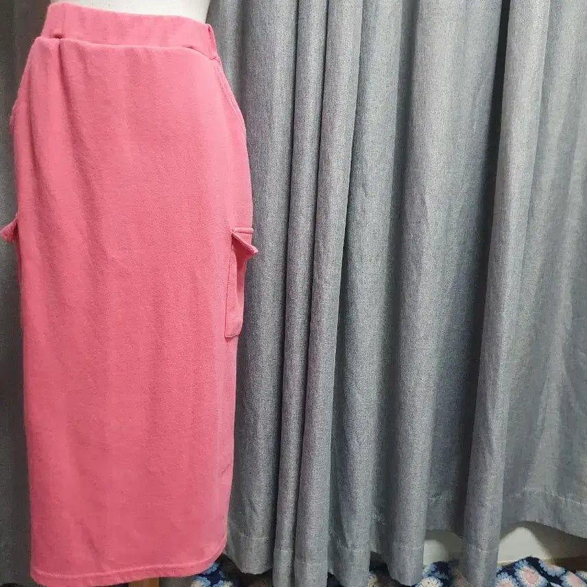 [BUNJANG] Banding Pocket Long Skirt / 밴딩 포켓 롱스커트