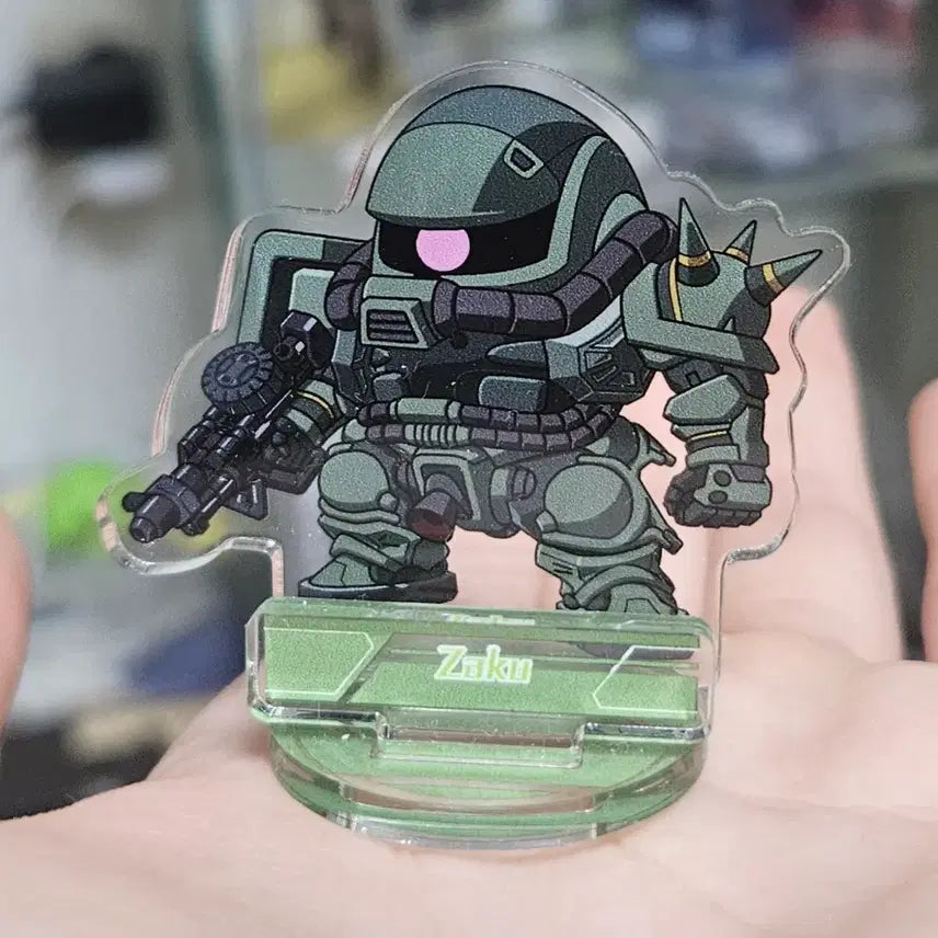 [BUNJANG] Gundam Zaku Acrylic Bundle Set / 건담 지쿠악스 가챠 아크릴 일괄