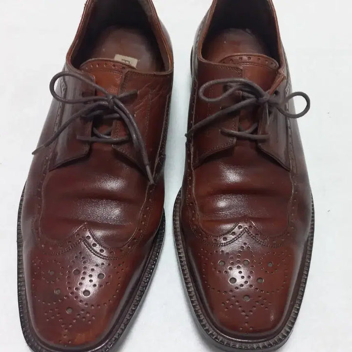 [BUNJANG] Portfolio Brown Wingtip Shoes / 포트폴리오 브라운 윙팁 구두260클래식한 디자인의 포트폴리오 남성 구두