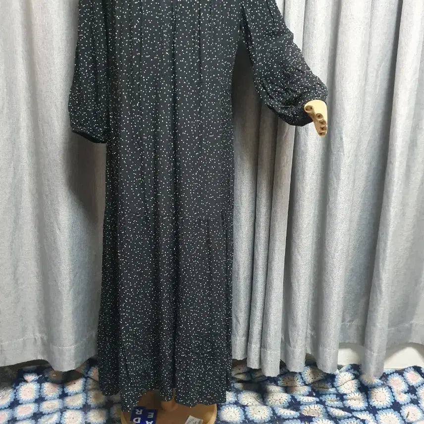 [BUNJANG] S Dot Maxi Dress / S도트 맥시 원피스