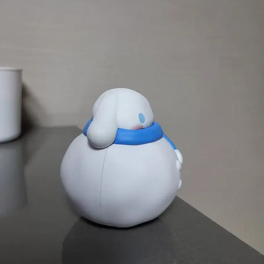 [SOLD OUT] 산리오 시나모롤 유키다루마 눈사람 피규어