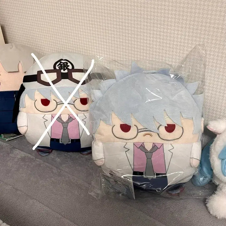 [BUNJANG] Gintama Gintoki, Ginpachi Fuwarorin M Plush Doll / 은혼 긴토키, 긴파치 후와코로링 m