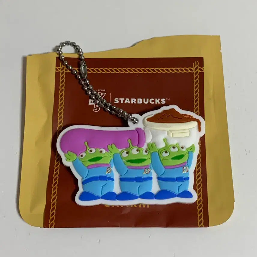 [SOLD OUT] 새상품 스타벅스 토이스토리 램덤 악세사리 참 키링 알린