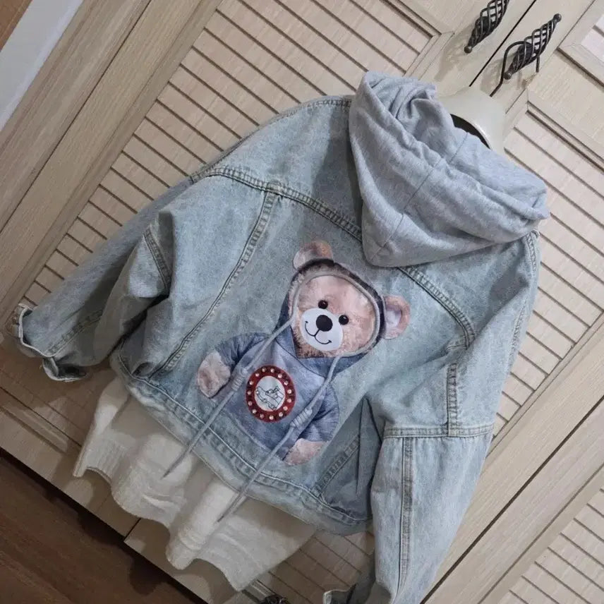 [BUNJANG] Hooded Denim Jacket / 후드데님 청쟈켓