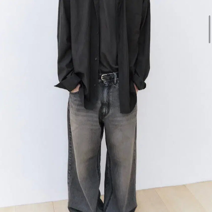[BUNJANG] Polytelu Tenko Loose 2.0 Dark Brown Shirt / 폴리테루 텐코 루즈드 셔츠 2.0 다크 브라운