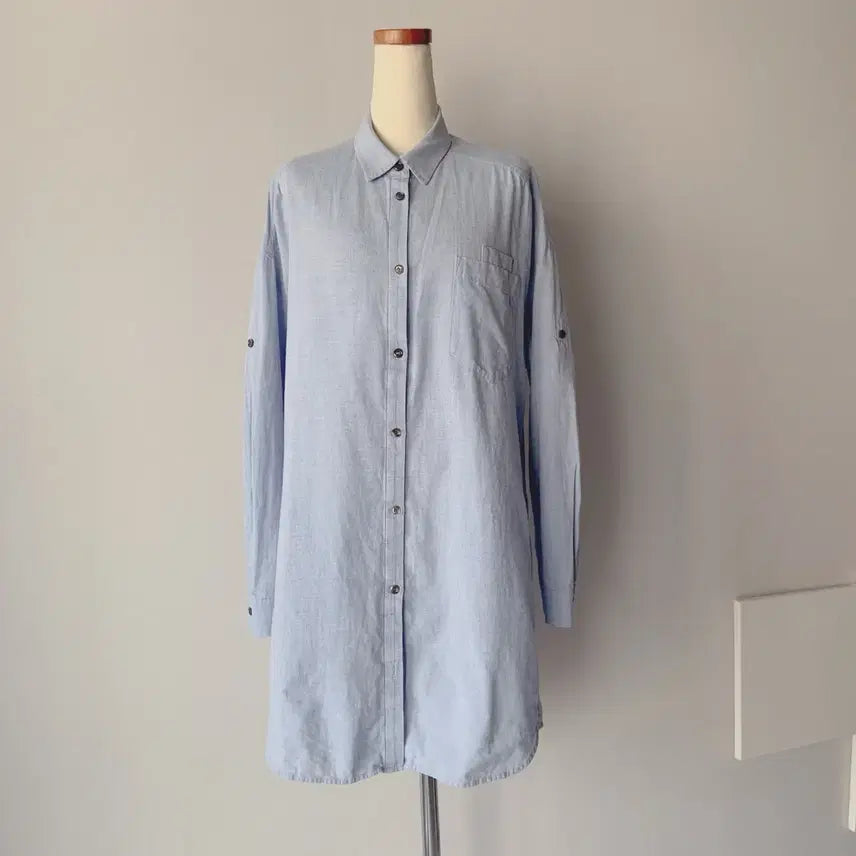 [SOLD OUT] maje 마쥬 블루 원피스