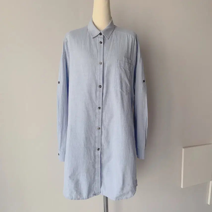 [SOLD OUT] maje 마쥬 블루 원피스