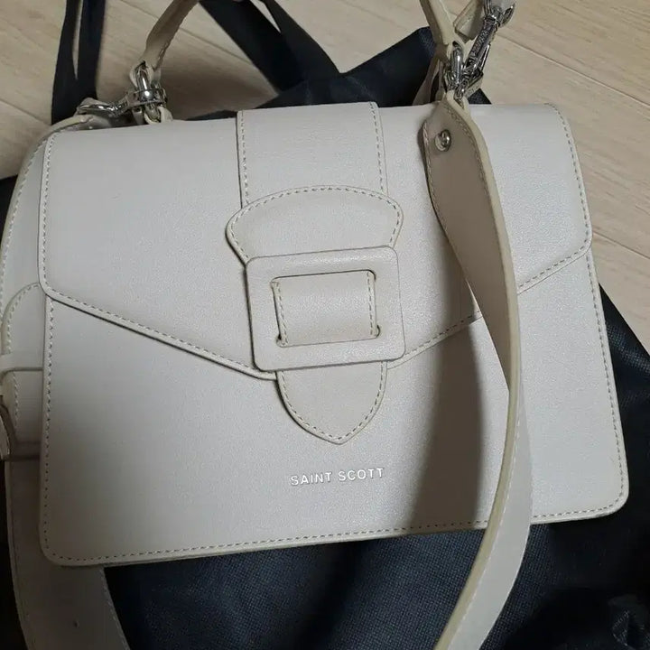 [BUNJANG] Saint Scott White Bag / 원가8.7)세인트스코트 백 화이트 급처