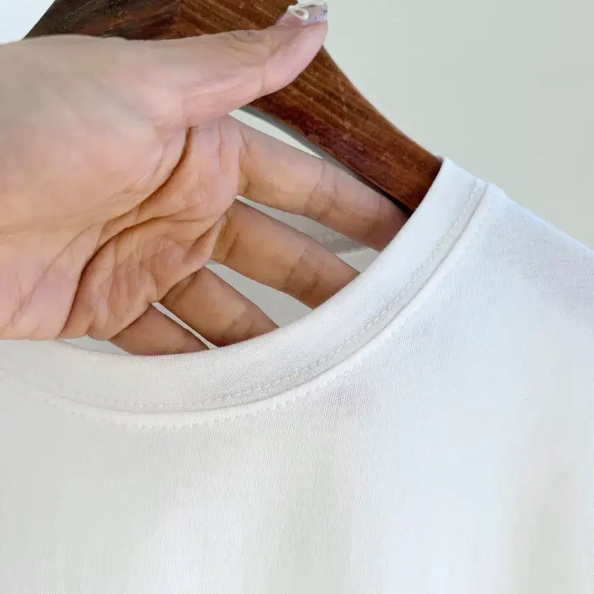 [BUNJANG] White Print T-shirt / 교신안함)화이트 프린트 반팔 티셔츠-b급 가격 달라요