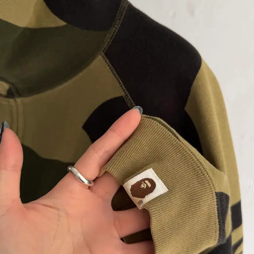 [BUNJANG] Bape Camo Pattern Full-zip Hoodie / Bape 베이프 카모패턴 풀집업 후드