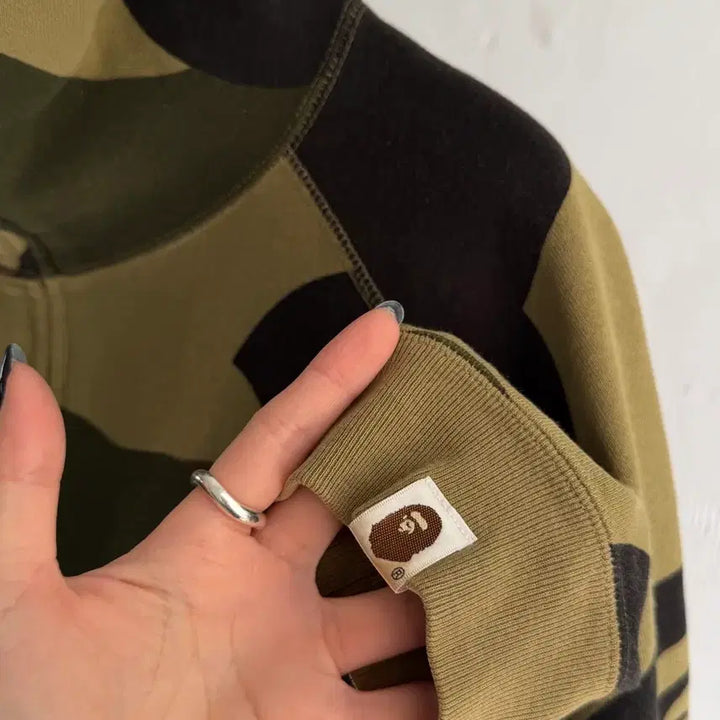 [BUNJANG] Bape Camo Pattern Full-zip Hoodie / Bape 베이프 카모패턴 풀집업 후드