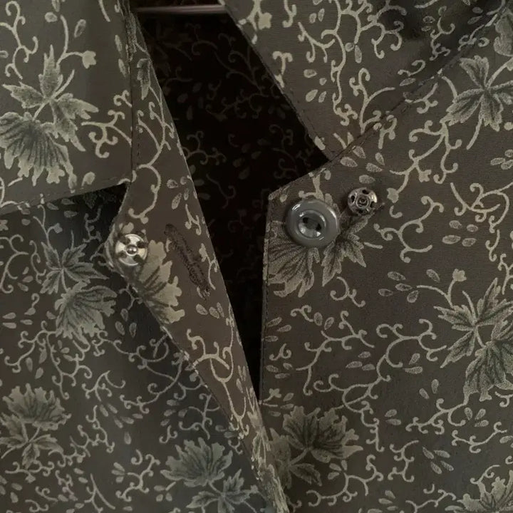 [BUNJANG] Vintage Japanese Vine Blouse / 일본 빈티지 넝쿨 블라우스