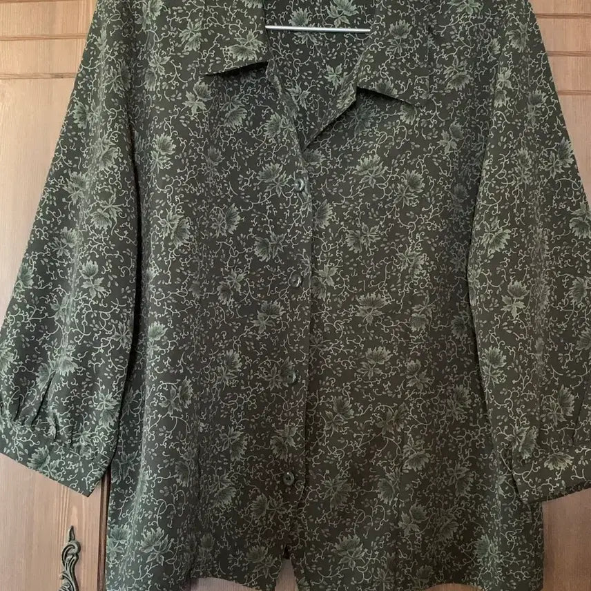 [BUNJANG] Vintage Japanese Vine Blouse / 일본 빈티지 넝쿨 블라우스