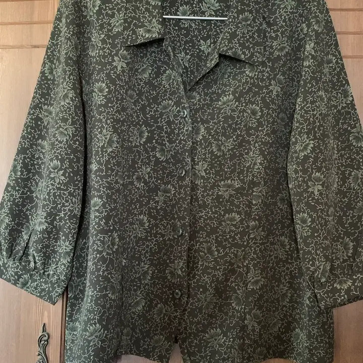 [BUNJANG] Vintage Japanese Vine Blouse / 일본 빈티지 넝쿨 블라우스