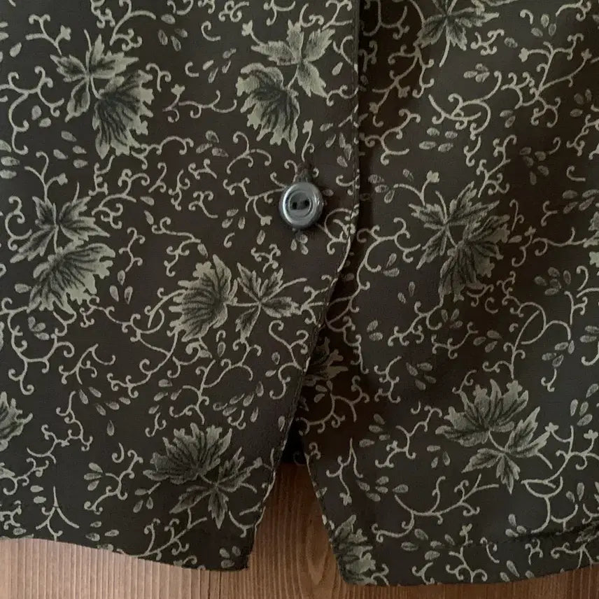 [BUNJANG] Vintage Japanese Vine Blouse / 일본 빈티지 넝쿨 블라우스