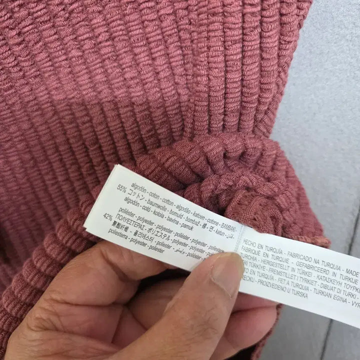 [SOLD OUT] 자라 라인이쁜 나시 티셔츠 S   n4412   미착용제품