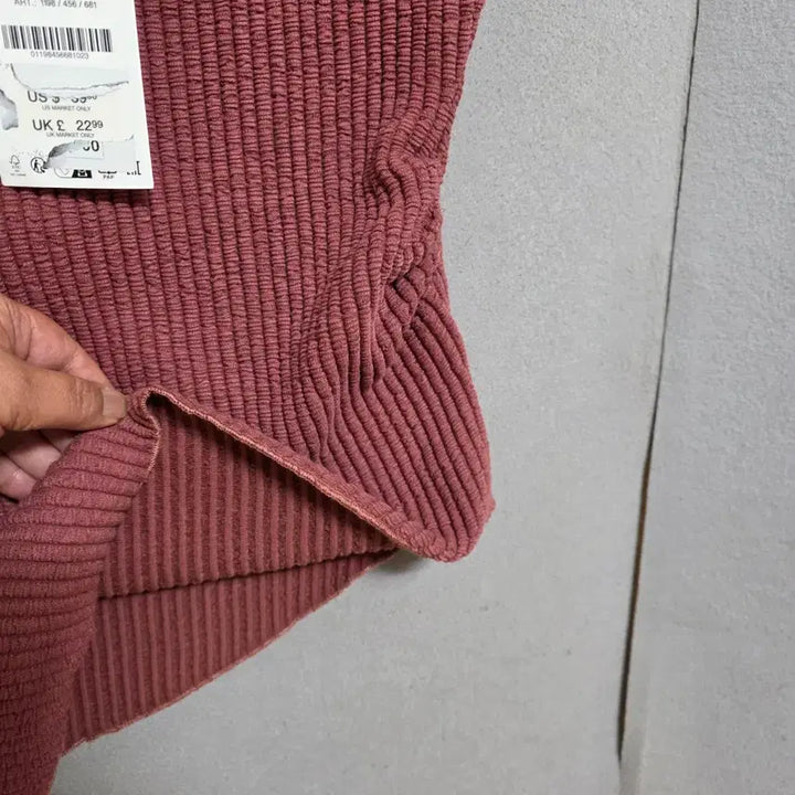 [SOLD OUT] 자라 라인이쁜 나시 티셔츠 S   n4412   미착용제품