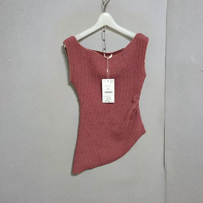 [SOLD OUT] 자라 라인이쁜 나시 티셔츠 S   n4412   미착용제품