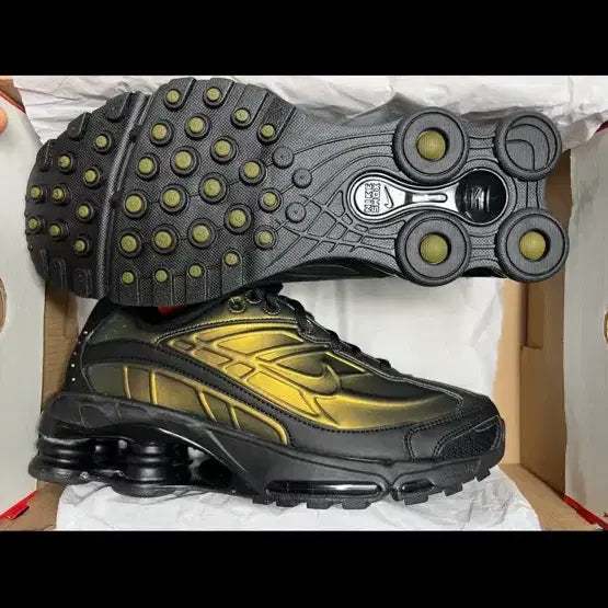 [BUNJANG] Nike Shox Ride 2 Black Olive Flak Sneakers / 나이키 샥스 라이드 2 블랙 올리브 플락( 260/ 265 / 275 )