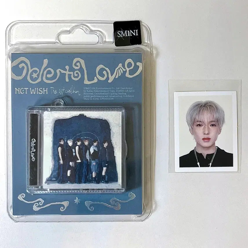 [SOLD OUT] 엔시티 위시 사쿠야 안테로스 빅스미니 증사 개봉 포카 오드투러브 증명사진