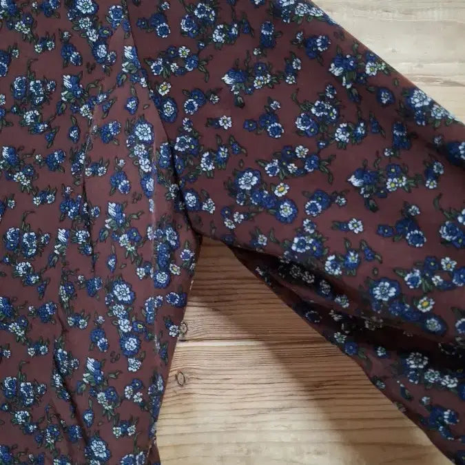 [BUNJANG] BCBG Floral Pattern Long Dress / BCBG 플라워 패턴 롱 원피스