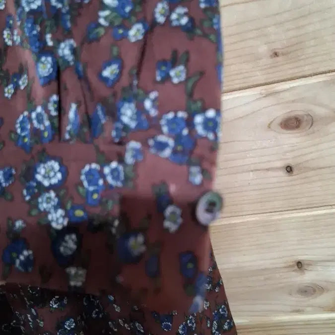 [BUNJANG] BCBG Floral Pattern Long Dress / BCBG 플라워 패턴 롱 원피스
