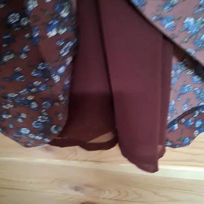 [BUNJANG] BCBG Floral Pattern Long Dress / BCBG 플라워 패턴 롱 원피스