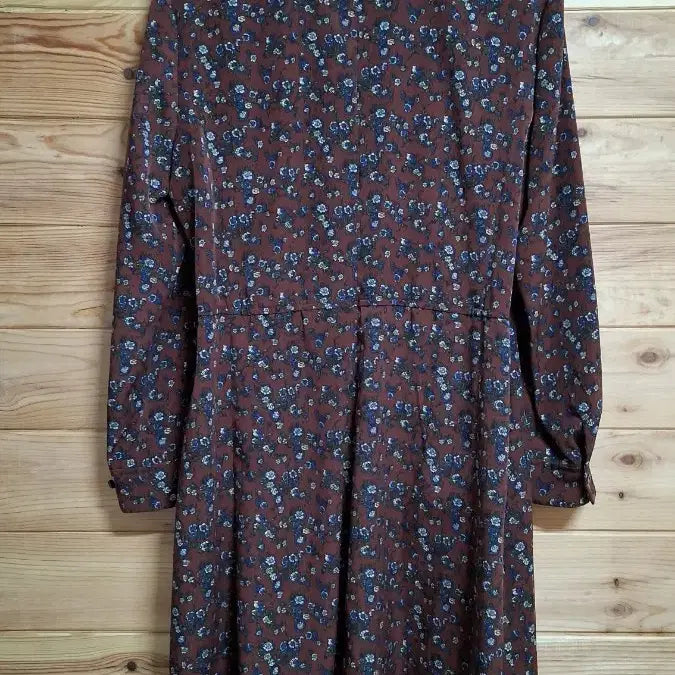 [BUNJANG] BCBG Floral Pattern Long Dress / BCBG 플라워 패턴 롱 원피스