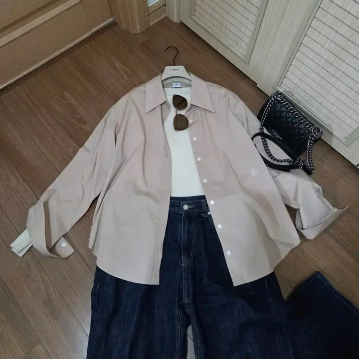 [SOLD OUT] 링크프리 베이지 셔츠