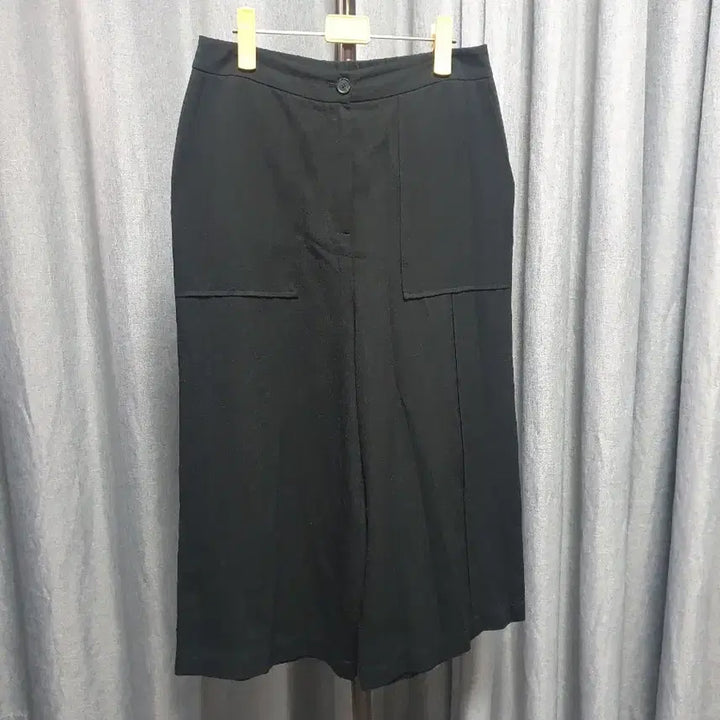 [BUNJANG] M Wide Black Pants / M와이드 블랙 팬츠