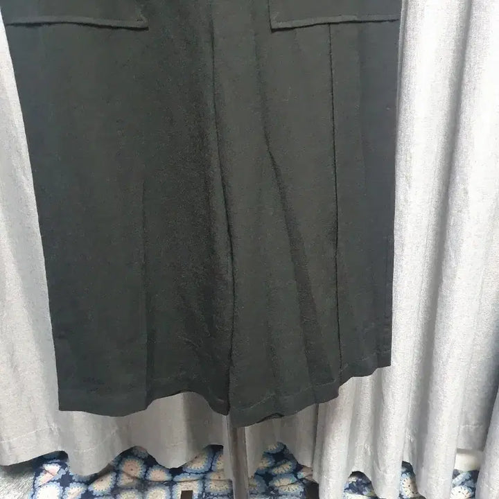 [BUNJANG] M Wide Black Pants / M와이드 블랙 팬츠