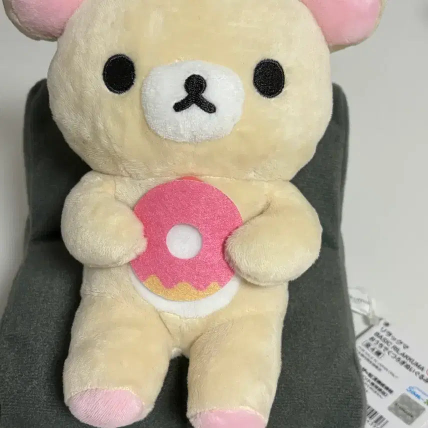 [SOLD OUT] 코리락쿠마 쇼파 도넛 인형